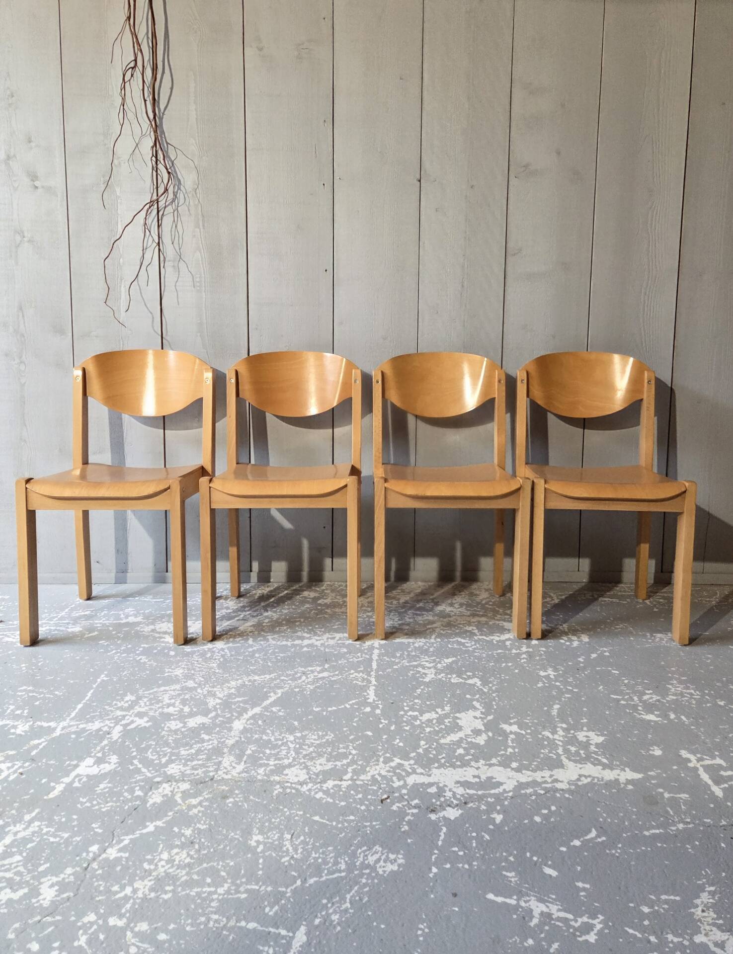Stackable chairs