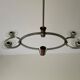 Art Deco chandelier attributed to Pietro Chiesa, 1940s, Italy.