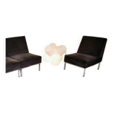 Lot de 2 chauffeuses modulables modernistes