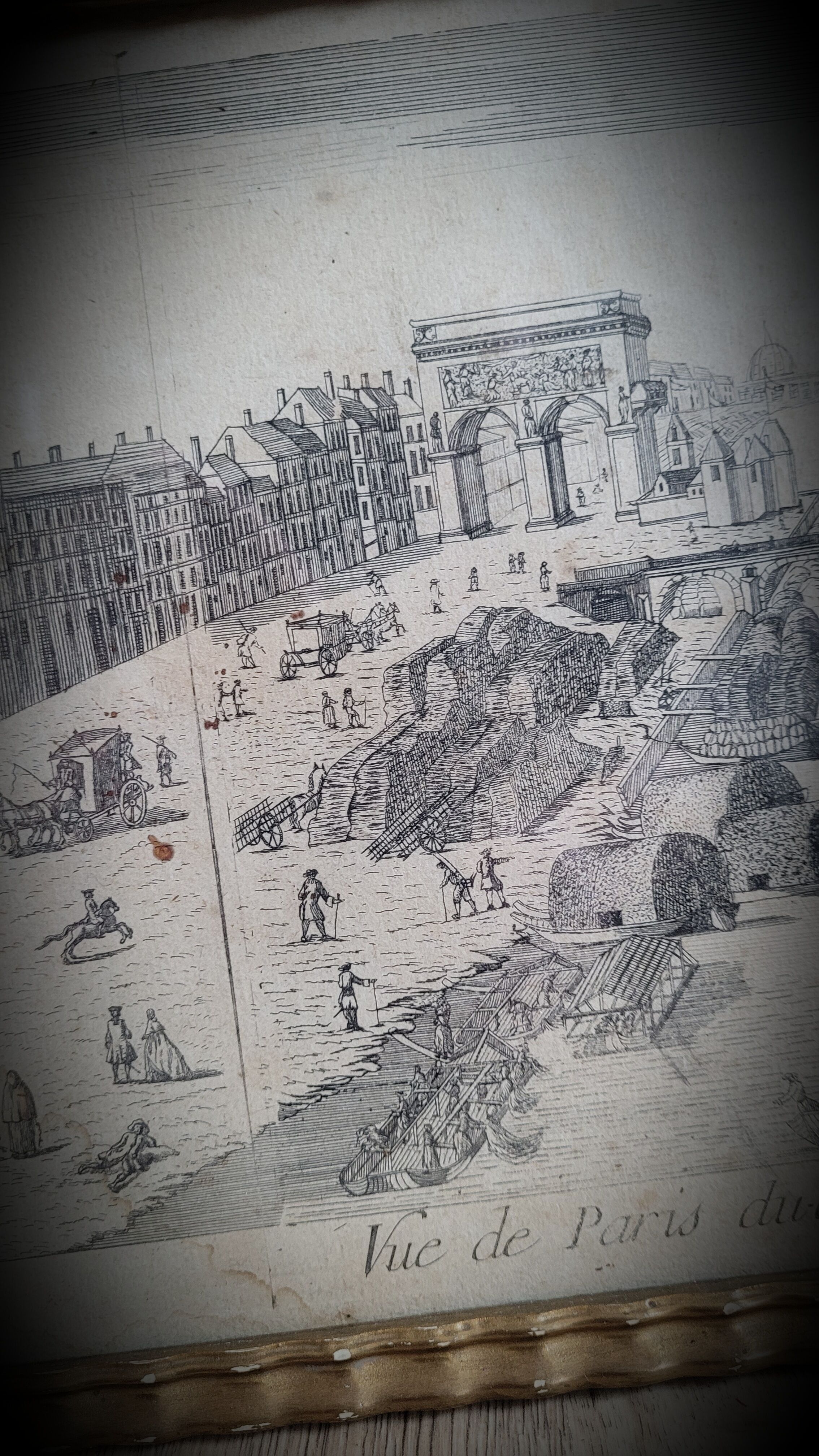 Illustration paris porte bernard