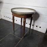 Table bouillotte style Louis XVI en acajou