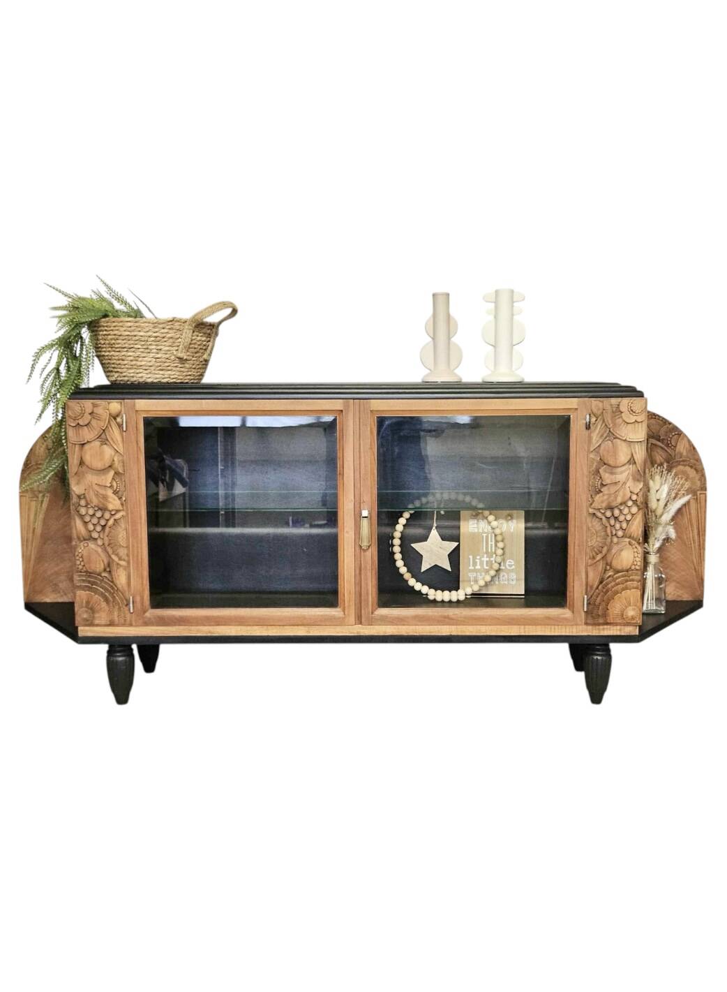 Buffet vitré Art Déco