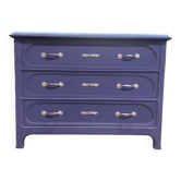 Painted Art Nouveau chest of drawers