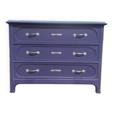 Painted Art Nouveau chest of drawers