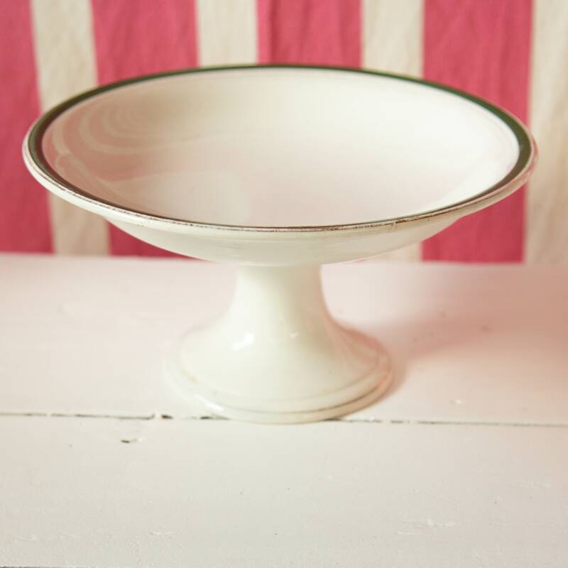 Iron earth compote dish Moulin des Loups