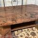 Table basse vintage en granit des années 80