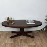 Vintage oval coffee table