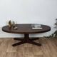 Table basse ovale vintage