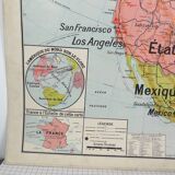 Vidal-Lablache - North America map