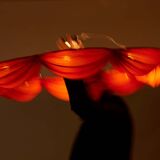 Orange ceiling lamp