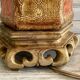 Ceramic lamp with Venetian decor