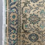 Vintage Turkish Rug 289x193 cm, Tribal Wool Carpet Large