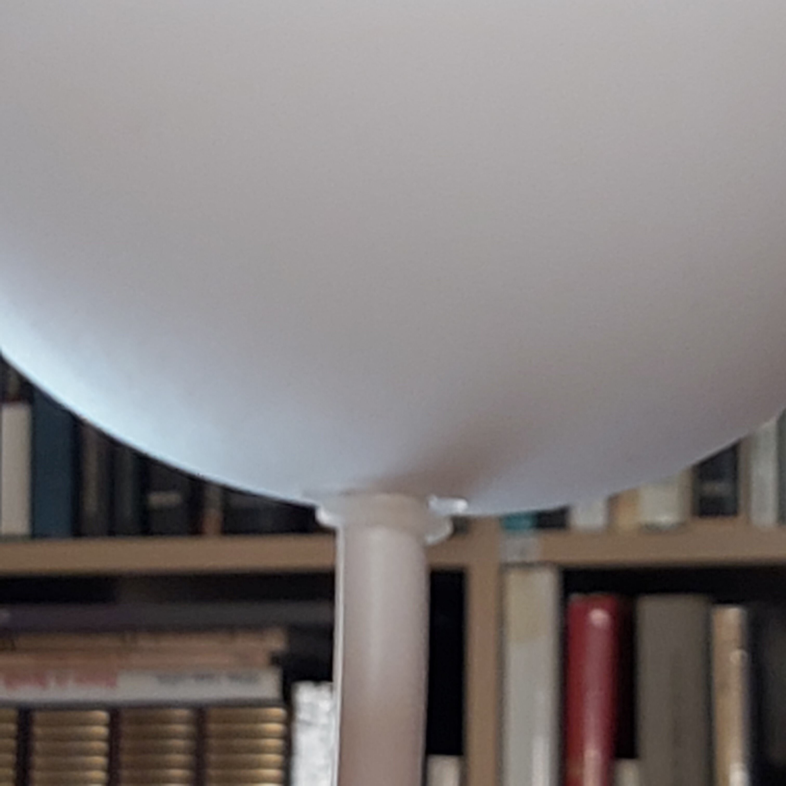 Suspension des années 70 perspex et métal