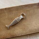 Vintage metal tuna bottle opener