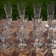 12 verres en cristal St Louis modèle Monaco années 60-70