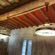 2 gold metal chandeliers