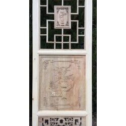 Carved wooden door - From screen to sliding doors.