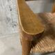 High straw chair for children