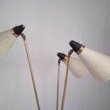 Three-light floor lamp from the 50s