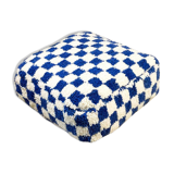 Pouf marocain-pouf à carreaux personnalisé-pouf marocain berbère
