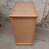 Rattan dresser