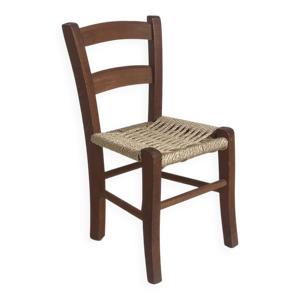 chaise d'enfant vintage - bois