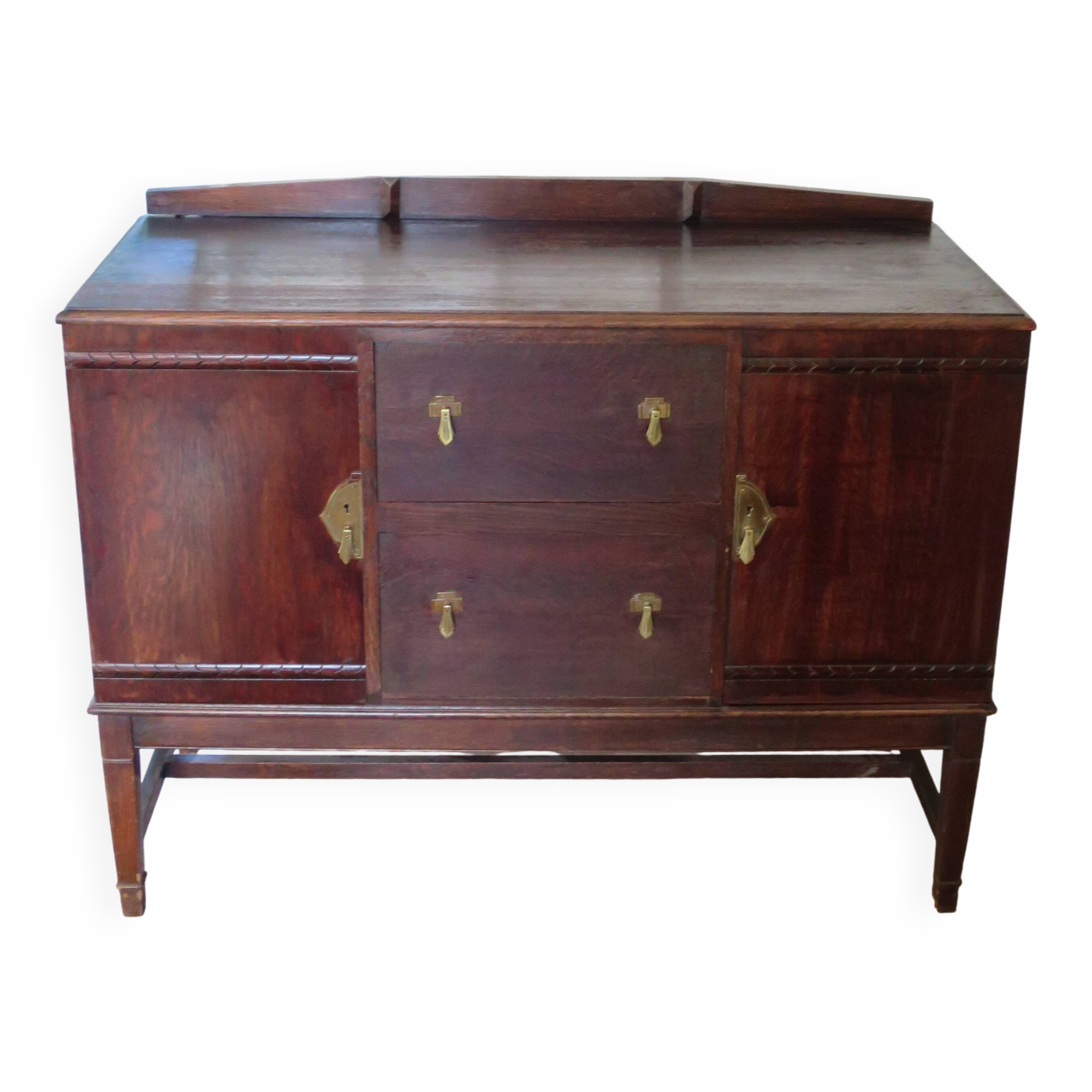 Vintage Sideboard - 2 side doors and 2 drawers - 1950s