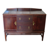 Ancien-Enfilade-Buffet-Vaisselier–2 portes latérales et 2 tiroirs-Années 50