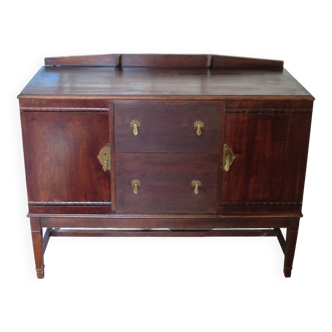 Vintage Sideboard - 2 side doors and 2 drawers - 1950s