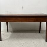 19th century cherry wood style farmhouse table