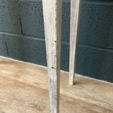 Side table in gray patinated oak