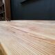 Folding table in wood brewery-guinguette, 6/8 cutlery