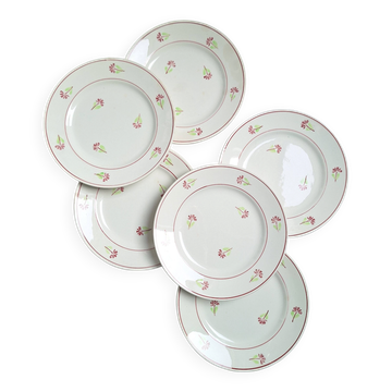 Assiettes à dessert St Amand modèle Luc