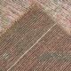 3x10 Cream Brown Soft Vintage Runner Rug 90x306Cm SK 21941