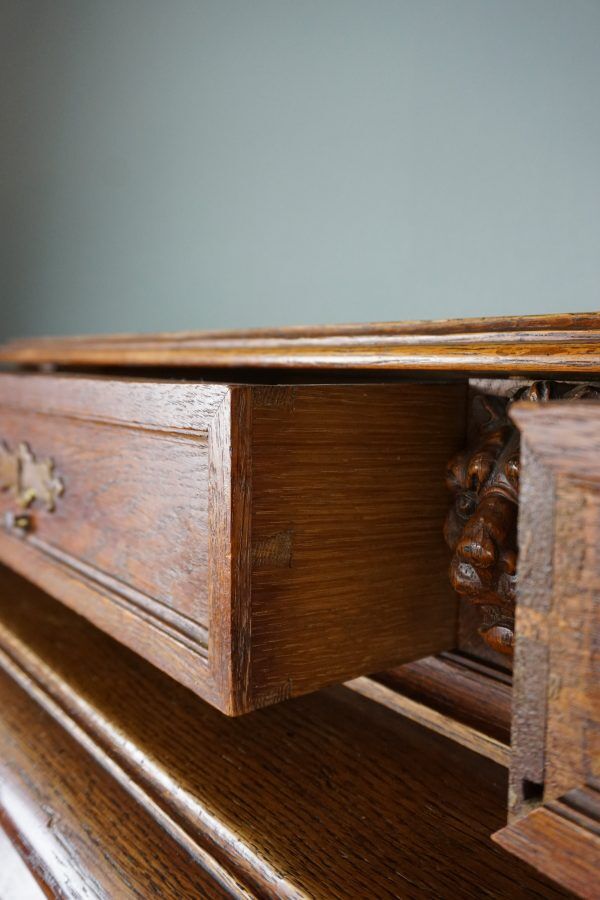 Old Dutch oak office, early 1900