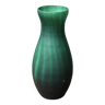 Blown glass vase, frosted satin.