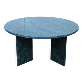 Emerald marble round table