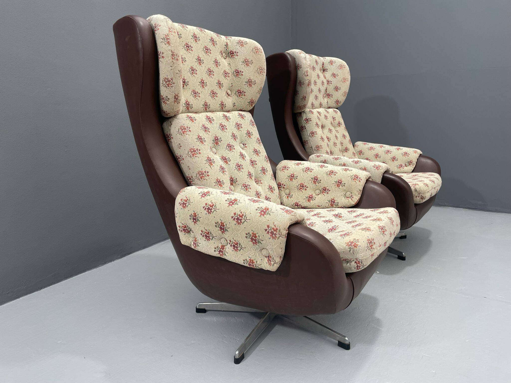 Fauteuil pivotant « Ušák » – ÚP Závody Rousínov, 1960