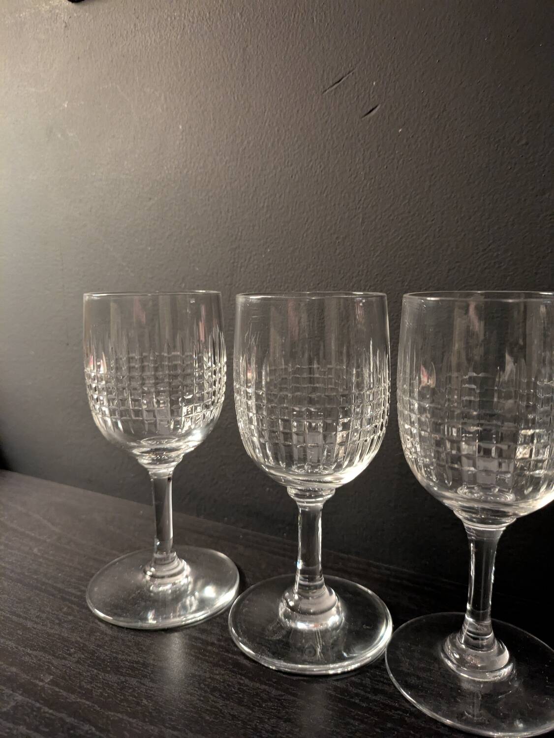 Nancy Baccarat glasses