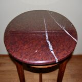 Art Nouveau oval console table