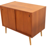 Danish vintage design cabinet with sliding doors 'Farum'
