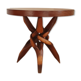 African teak root table 50s