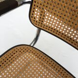 Marcel Breuer's walnut S64 armchair for Thonet