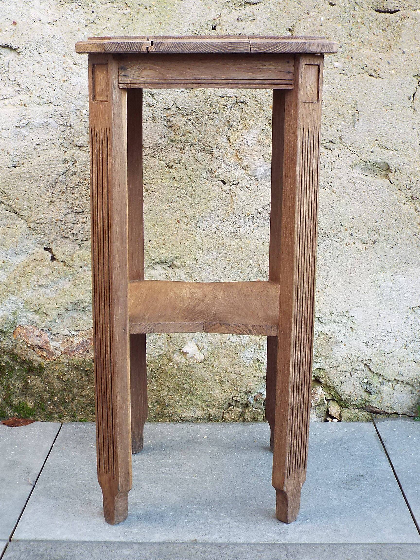 Table de chevet guéridon art déco