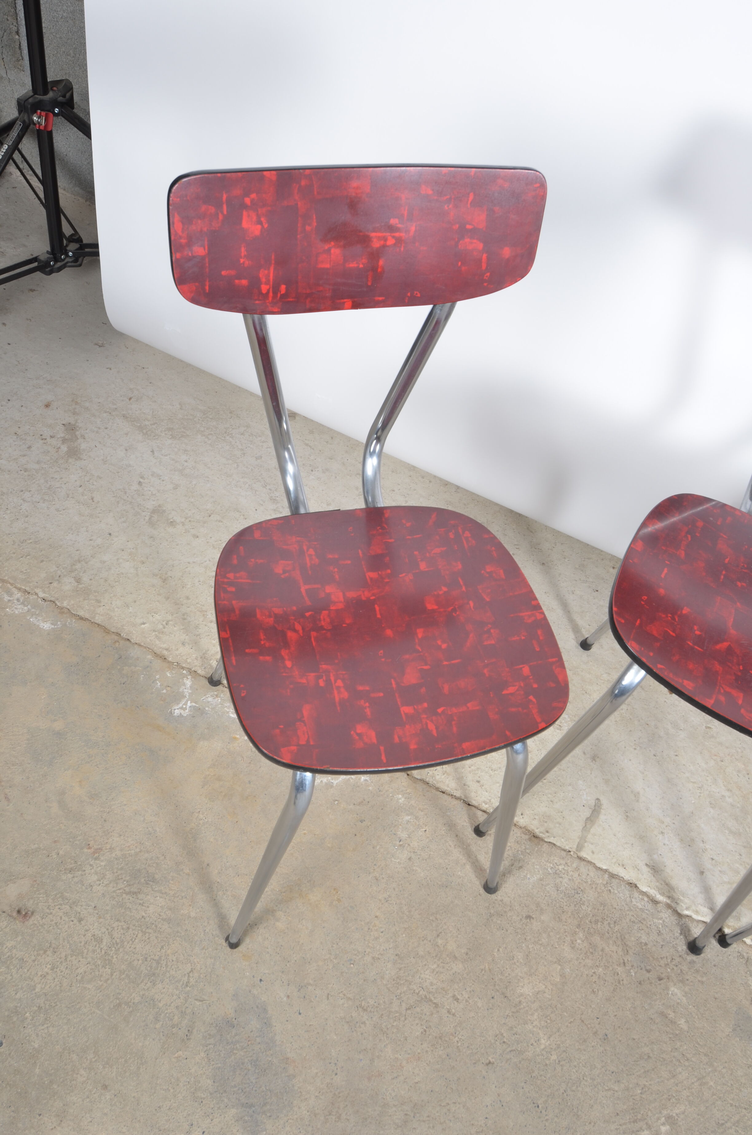 Formica chairs 1960