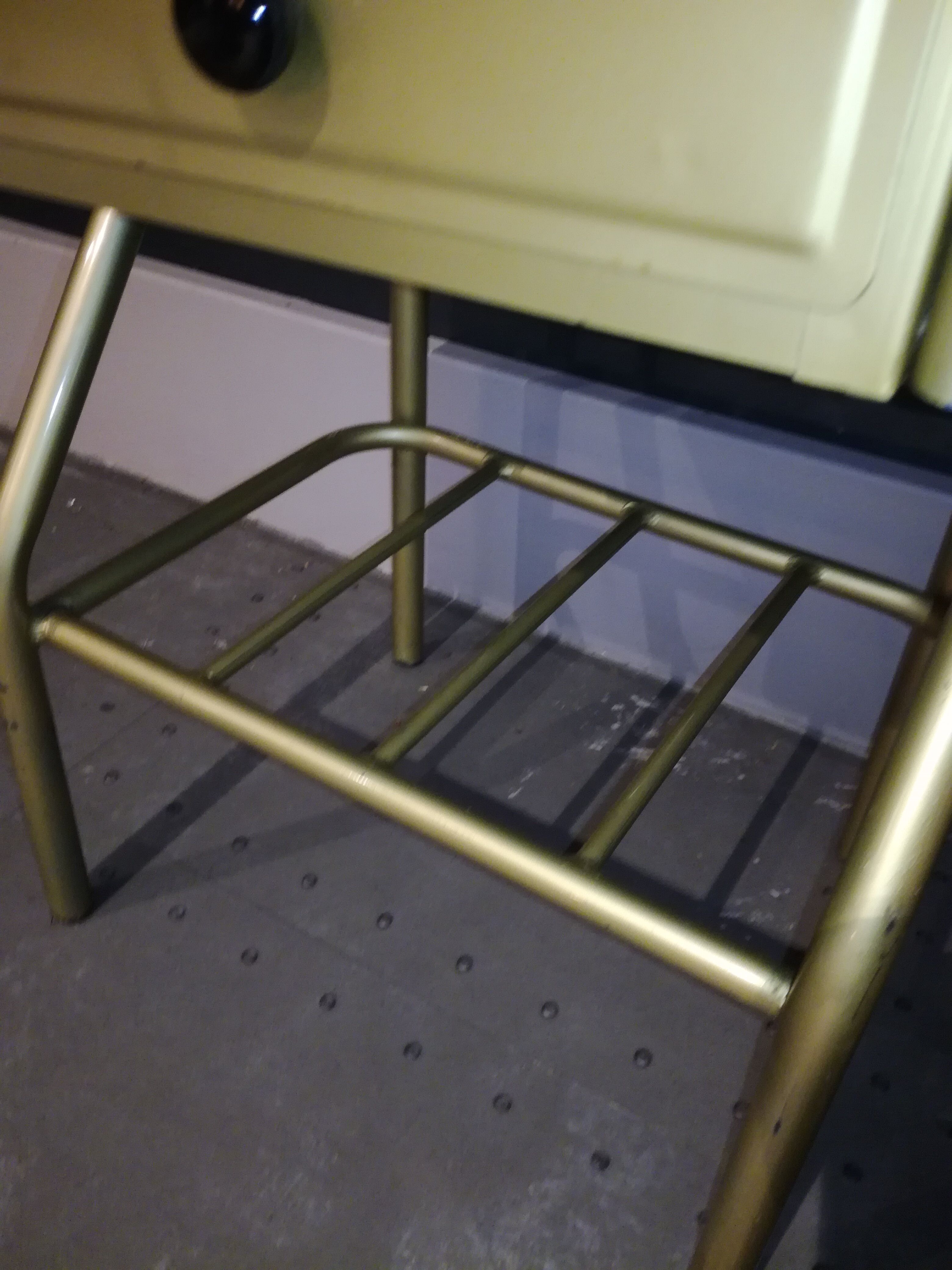 Vintage bedside table