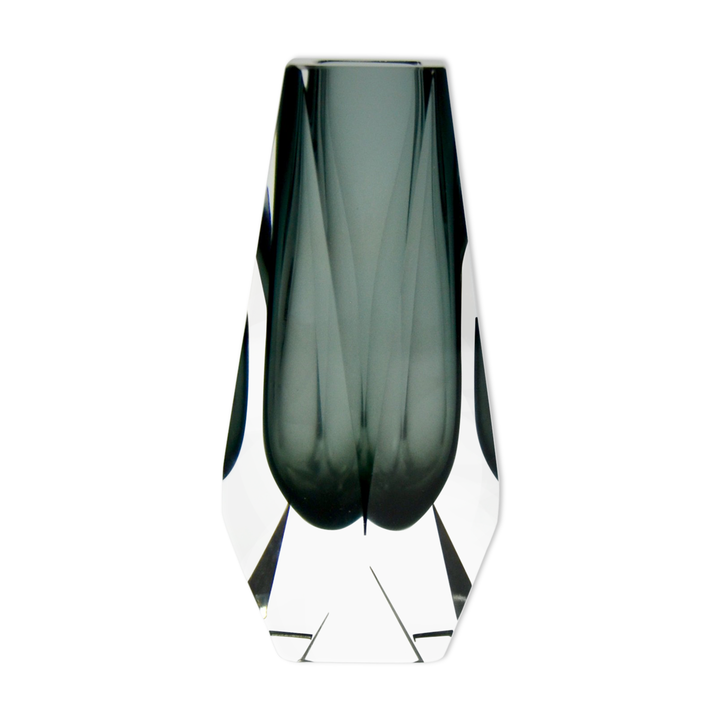 Vase sommerso by Mandruzzato Murano