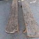Pair of wooden benches