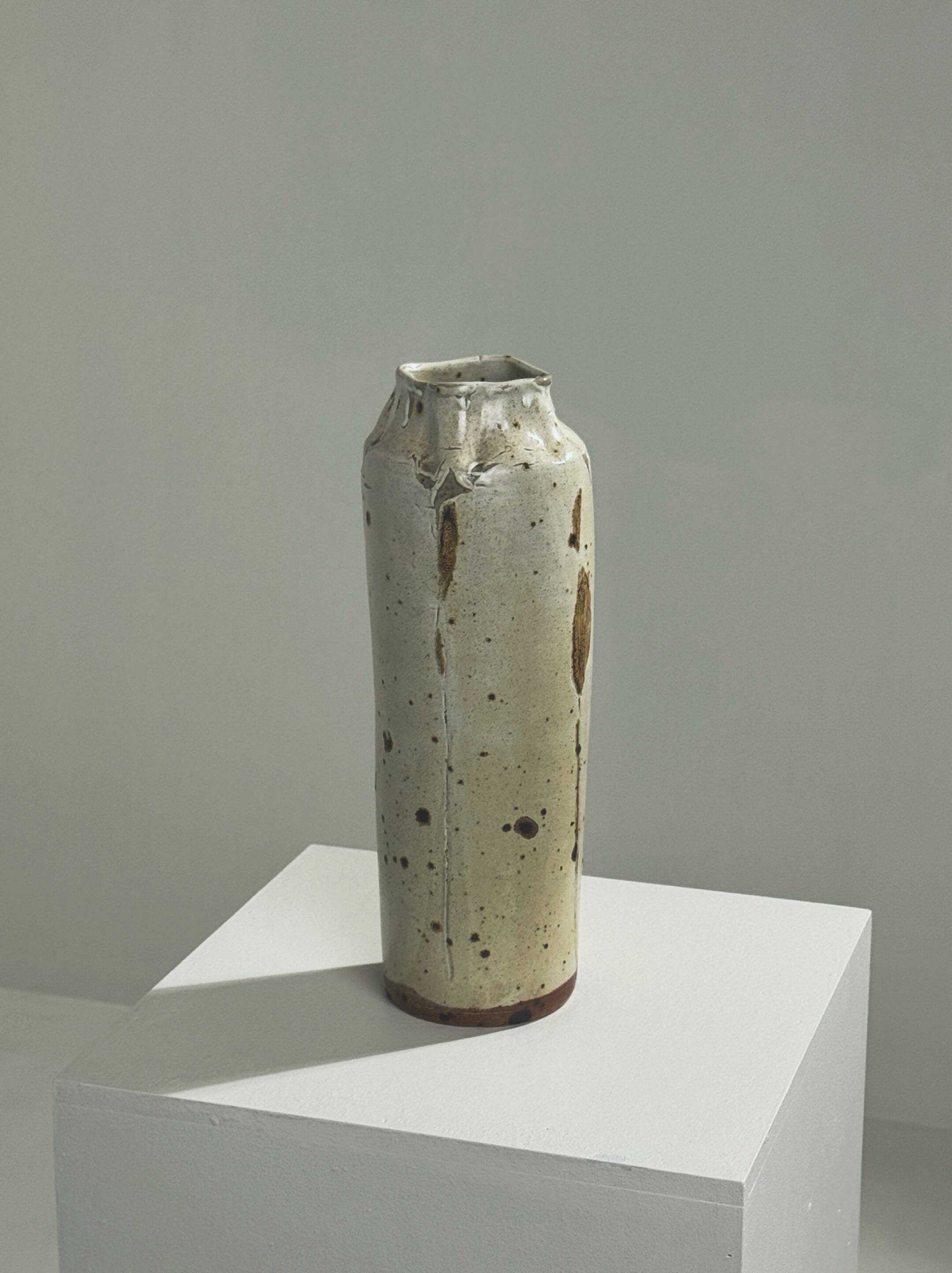 Large stoneware vase, France, 1960