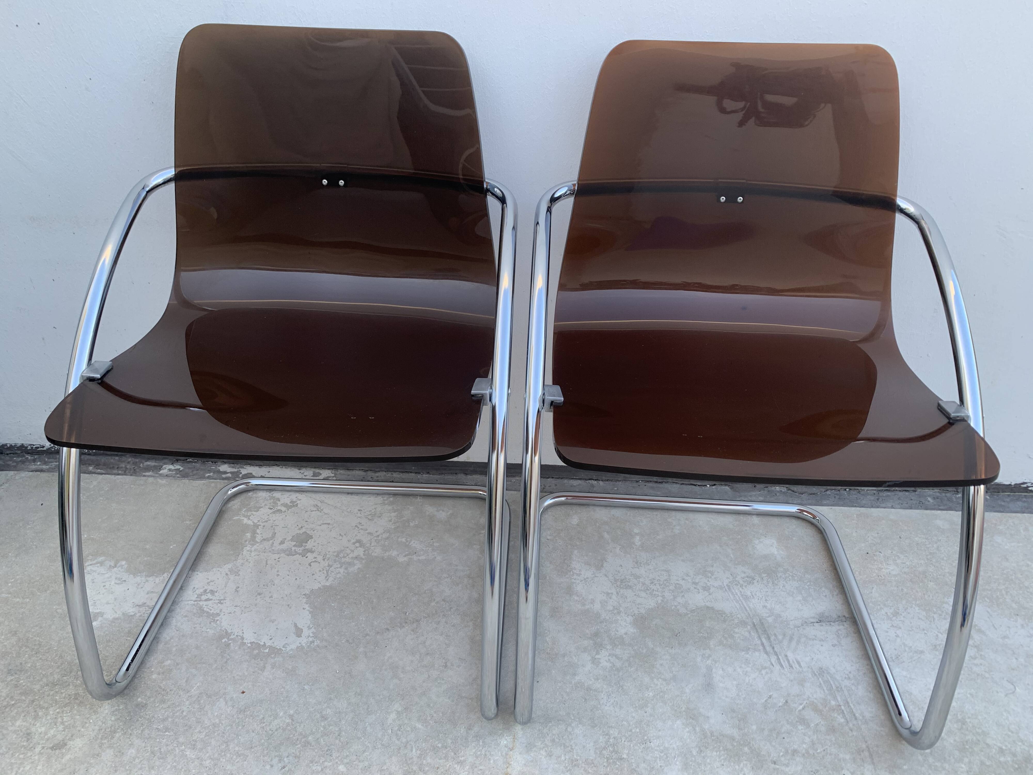 Pair of armchairs Blooming design Yves Christin, Airborne